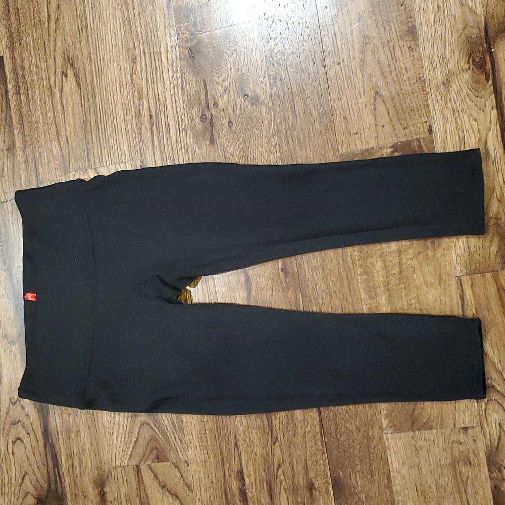Womens Spanx black crop leggings size S